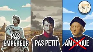 Miniature : 7 SECRETS D'HISTOIRE que l’on vous a CACHÉS et qu’on vous a FAIT CROIRE VRAIS expliqués en 8 minutes