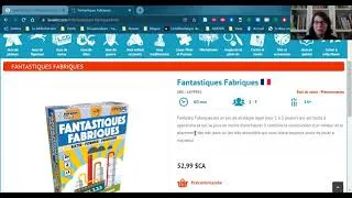 Miniature : Le 20 novembre   Fantastique fabrique   Jeu de société   La Bibliothécaire