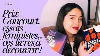 Miniature : Mes dernières lectures de 2024... Du prix Goncourt au Renaudot en passant par des essais féministes