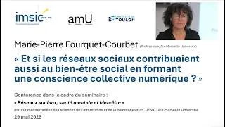 Miniature : Réseaux sociaux, bien-être social et conscience collective numérique.  Par Marie-Pierre FC