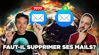 Miniature : Faut-il supprimer ses mails pour la planète? avec @lereveilleur