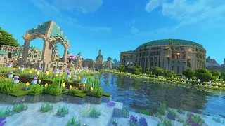 Miniature : On a construit Theed sur Minecraft - Star Wars