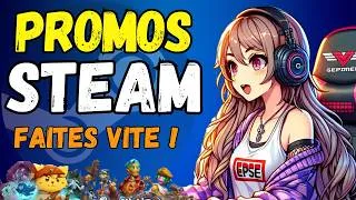 Miniature : 🕹️ Nouvelle liste de JEUX en promos chez STEAM | jeux vidéos pc en promotion🎮