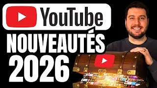 Miniature : Les NOUVEAUTÉS qui Arrivent sur YouTube en 2026