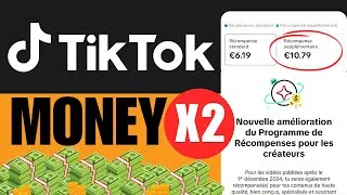 Miniature : TikTok DOUBLE la monétisation pour LE BON CONTENU