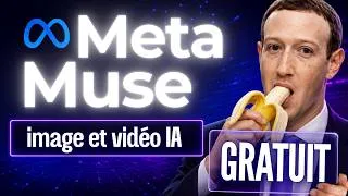 Miniature : Muse Meta IA : Générateur Image et Vidéo IA GRATUIT et PERFORMANT