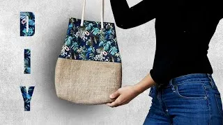 Miniature : Coudre un sac seau pour l'été DIY