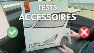 Miniature : Je teste 5 accessoires pour TESLA (compatibles Model Y Juniper)