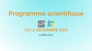 Miniature : WAIBIA2021-Programme scientifique