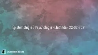 Miniature : Concevoir l'épistémologie de la psychologie, lecture d'un ouvrage de Pascal Engel - par Clotilde