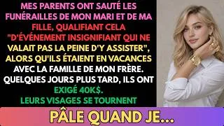 Miniature : Mes Parents Appelaient L'Enterrement De Mon Mari "Un Événement Insignifiant — - Alors J'Ai Arrêté