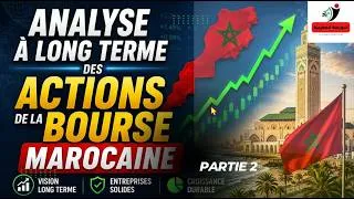 Miniature : Analyse des actions marocaines à moyen et long terme. Partie 2.