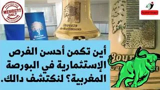Miniature : أين تكمن أحسن الفرص الإستثمارية في البورصة المغربية؟ لنكتشف دالك.