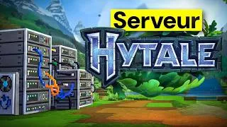 Miniature : TUTO RAPIDE - Créer ton serveur Hytale (24h/24) en 2 minutes !