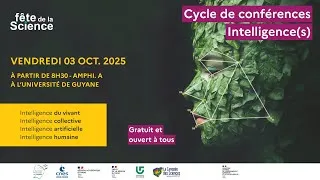 Miniature : Les intelligences - Fête de la Science 2025, cycle de conférences