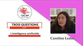 Miniature : Sur l'intelligence artificielle - Caroline Leduc