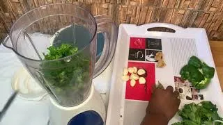 Miniature : Marinade verte en 2min
