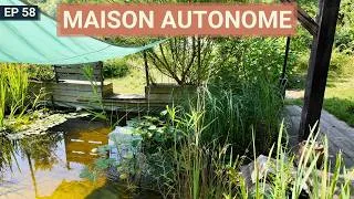 Miniature : Autonomie énergétique et mare naturelle