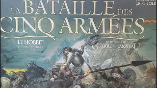 Miniature : LA BATAILLE DES CINQ ARMÉES : magnifique jeu de plateau dans l’univers de TOLKIEN
