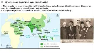 Miniature : La conférence de Bandung et le mouvement des non-alignés
