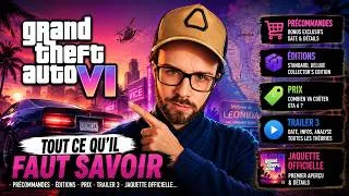 Miniature : GTA 6 : TOUT CE QU'IL FAUT SAVOIR (Précommandes, Éditions, Prix, Trailer 3, Jaquette Officiel..)