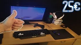 Miniature : UN PACK CLAVIER/SOURIS GAMING À 25€ ?! [The G-Lab COMBO100]