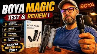 Miniature : 🎤 JE TESTE Le  MICRO BOYA MAGIC, Qualité Audio, Réduction de Bruit avec IA