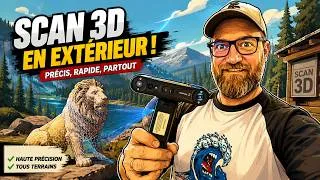 Miniature : Je test le scanner 3D Inspire 2 de chez Revopoint à l''extérieur