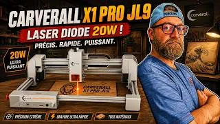 Miniature : Je teste le Laser diode 20W JL9 de chez CarverAll