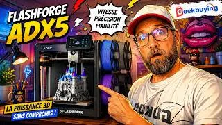 Miniature : Flashforge ADX5 : la meilleure imprimante 3D multicolore à petit prix ?