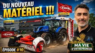 Miniature : MA VIE D'ENTREPRENEUR [ETA COUTURIER] #10/Je recupère le nouveau groupe de fauche !!🤩