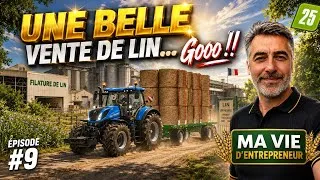 Miniature : MA VIE D'ENTREPRENEUR [ETA COUTURIER] #9/Du LIN.. gooo à la vente au porte de la richesse !?😁