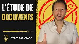 Miniature : Bac 2026.  L'étude critique de documents (HGGSP et supérieur)