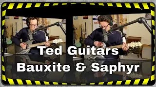 Miniature : Ted Guitars, modèles Bauxite et Saphyr, des guitares en alu Made in France (version intégrale)
