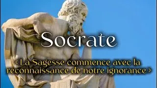 Miniature : Socrate « La Sagesse commence avec la reconnaissance de notre ignorance » #philosophie #socrates 