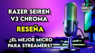 Miniature : ¿El MEJOR micrófono para Streamers? 🎙️ Razer Seiren V3 Chroma Reseña