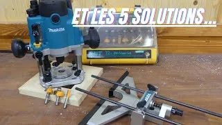 Miniature : 5 erreurs et solutions avec une défonceuse