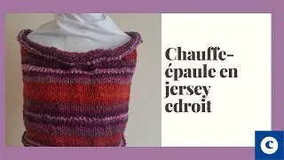Miniature : Chauffe épaule en jersey endroit très facile à réaliser