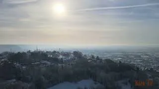 Miniature : Rouen et Mont Saint aignan sous la neige