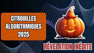 Miniature : Citrouilles Algorithmiques 2025 : révélation inédite