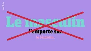 Miniature : Le masculin l'emporte sur le féminin, Karambolage, ARTE