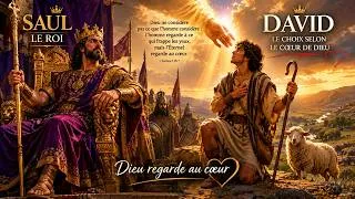 Miniature : Saul et David, le Roi et le Cœur