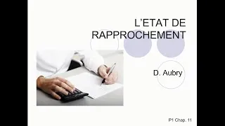 Miniature : Le rapprochement bancaire