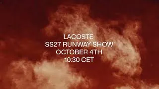 Miniature : Teaser for Lacoste Spring-Summer 2027 Runway Show