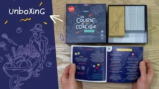 Miniature : Unboxing LA COURSE A l'OSEILLE - contenu de la boîte de jeu avec Stéphane
