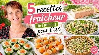 Miniature : Les 5 recettes fraîches de Francine pour l’été ☀️ (Compilation hommage)
