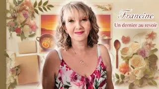 Miniature : Francine nous a quittés...  un dernier hommage pour une femme exceptionnelle 🕊️🌹