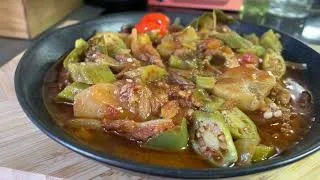 Miniature : Comment préparer les GOMBOS AUX AUBERGINES de façon simple/Recette facile et rapide…delicieux 