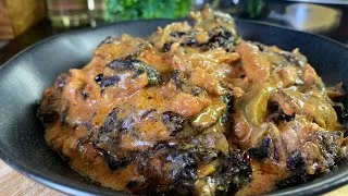 Miniature : Comment cuisiner les Champignons secs du Congo aux chenilles(mbinzo)et poissons fumés/delicieux