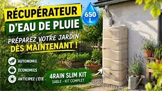 Miniature : 89  - 4rain Slim Kit 650L : le récupérateur d’eau idéal pour votre potager avant l’été